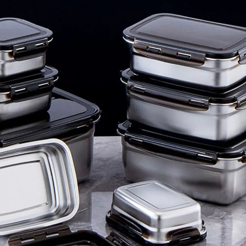 SteelChef™ Premium Steel Food Container